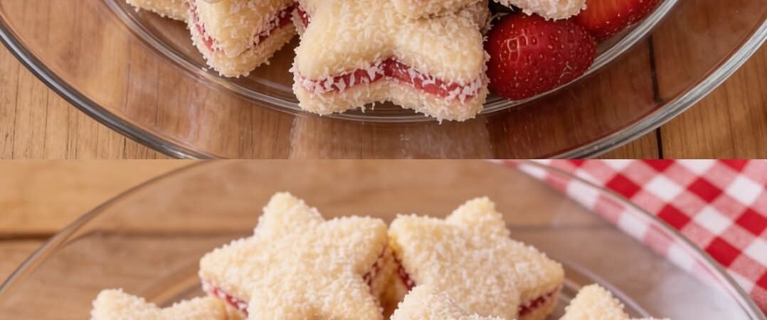 Raffaello Strawberry Coconut Stars